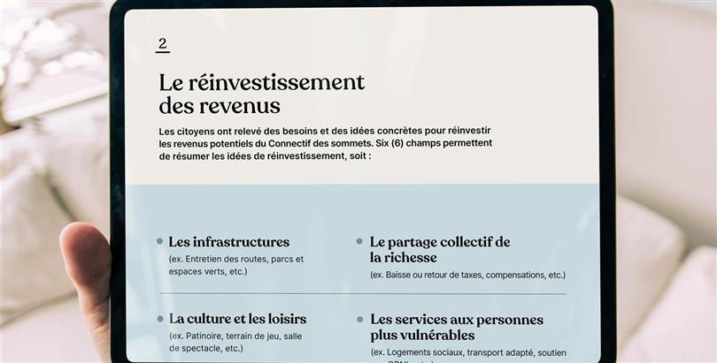 Connectif des sommets et l’énergie éolienne